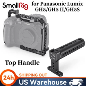 SmallRig GH5 Camera Cage&Top Handle for Panasonic Lumix GH5/GH5 II/GH5S - Picture 1 of 13