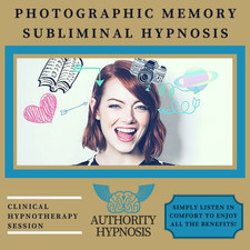 Photographic Memory Hypnosis, Remember Anything, Supercharge Memory, Learn More