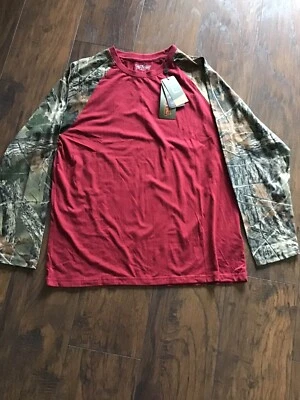 Trail Crest Highland Timber Men's Long Sleeve Tee Shirt Size Large NWT D7 - Image 1 of 4