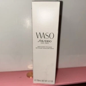 SHISEIDO Waso Soft-Cushy Polisher Oil-Free 2.7oz NIB BOX LID INVENTORY DISTRESS - Picture 1 of 4
