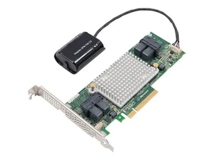 Microchip Adaptec RAID Controller ASR- 81605ZQ, PCIe 3.0 x8 12Gb/s 1GB Cache - Bild 1 von 1