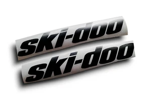 2 pcs , ski-doo , stickers vinyl decal , autocollant - Picture 1 of 4