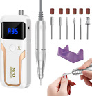 Portable Nail Drill 35000 Rpm Rechargeable Electric Nail Files Professional E