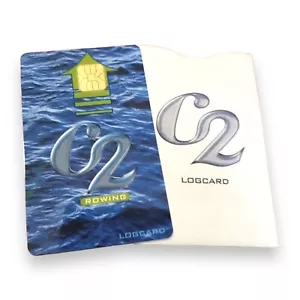Log Card use w/ Concept 2 Rowing Machine concept2 Workout Train logcard PM3 PM4 - Picture 1 of 3