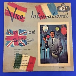 WORLD MUSIC LP- Vico Torriani- VICO INTERNATIONAL- DECCA Original 10'' RARE - Foto 1 di 6