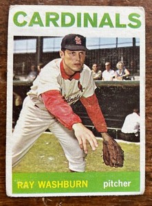 1964 Topps - #332 Ray Washburn