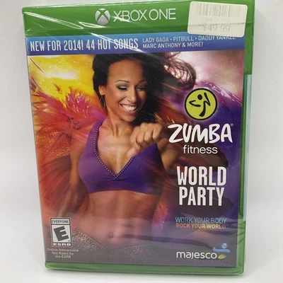 Zumba Fitness: World Party (Microsoft Xbox One, 2013) Brand New Sealed - Image 1 of 4