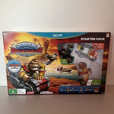 Skylanders Superchargers Starter Pack with Donkey Kong WiiU *Brand New & Sealed* - Image 1 of 4