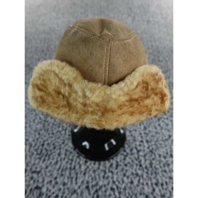 BICK Winchester NH Sheepskin Lined Winter Trapper Hat XL Made in USA - Image 1 of 4