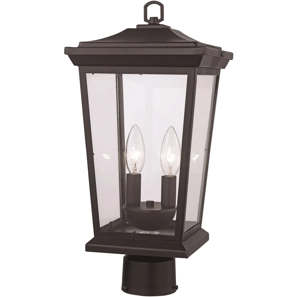 Trans Globe Lighting 50777-BK Turlock Post Luz o Accesorios Negro Foto 1 de 1