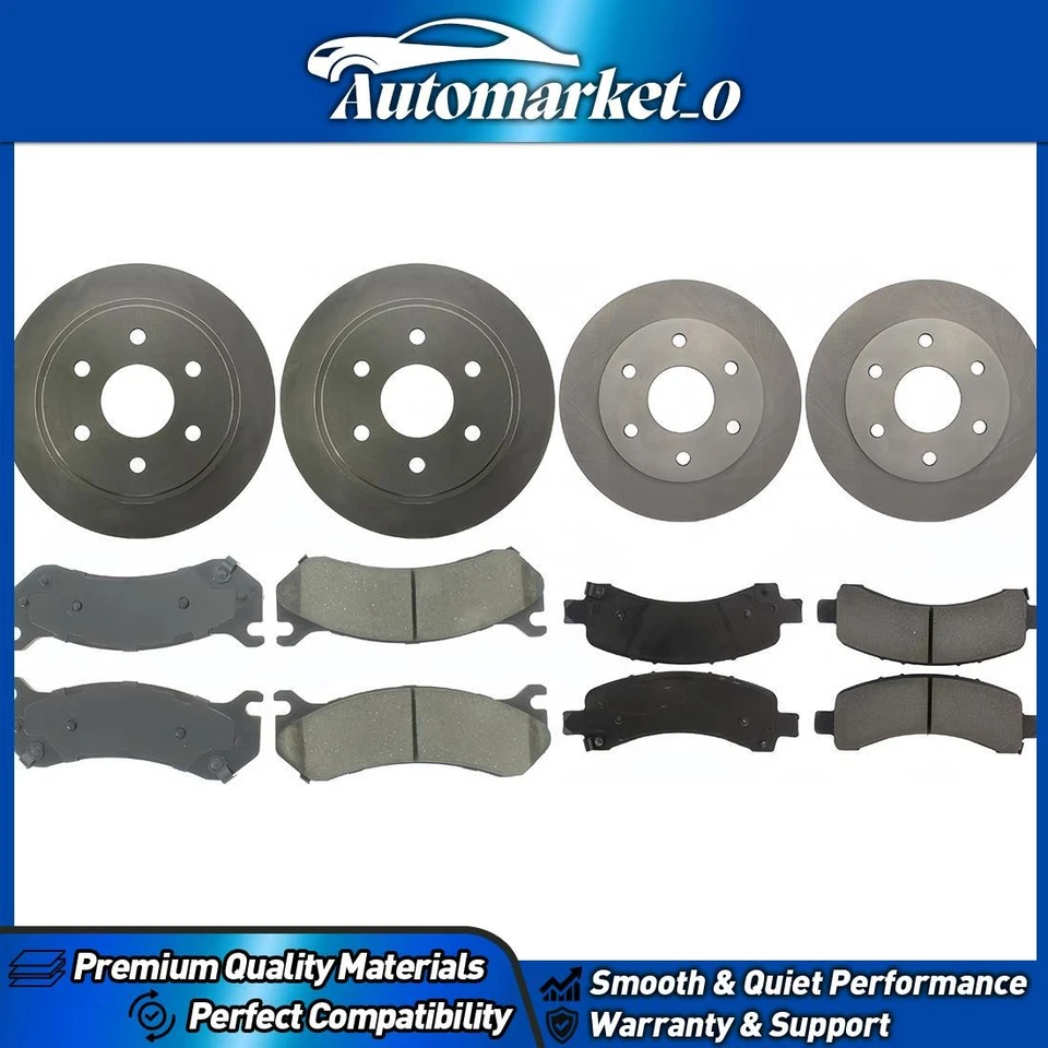 Kit de actualización de freno de disco delantero y trasero para Chevrolet Express 2500 2003-2006 Foto 1 de 2