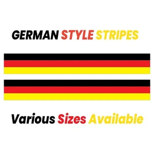 GR2.1 German Racing Bonnet stripe 2.1m (2100mm) Long laminated various widths - Picture 1 of 19