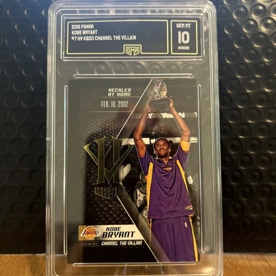 Kobe Bryan 2015. Panini. Gem Mint 10 #7 Channel The Villain  - Image 1 of 2