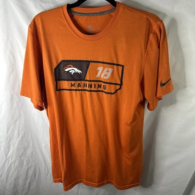 Camiseta Peyton Manning Denver Broncos Nike Legend Team Nombre Número Rendimiento Foto 1 de 4