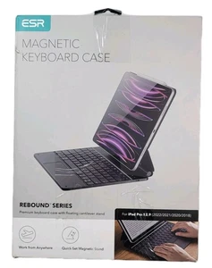 ESR iPad Air 13 pollici custodia tastiera M3/M2 2025/2024 Easy Set supporto magnetico - Foto 1 di 10