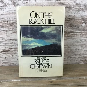 On The Black Hill Hardcover 1983 By Bruce Chatwin Library Copy Dust Jacket - Bild 1 von 13
