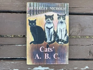 Vintage 60er Jahre Katzen A. B. C. von Beverley Nichols, illustriert, Hardcover - Bild 1 von 12
