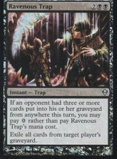 MTG: Zendikar: FOIL RAVENOUS TRAP
