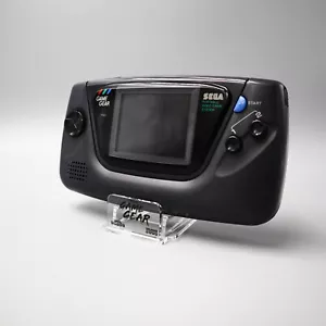 Acrylic Stand Presentation for Sega Game Gear Console Holder Stand Handheld - Picture 1 of 10