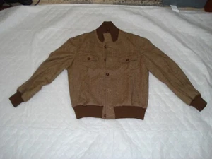 Vintage Duffer St George Mod Suedehead era Herringbone Wool Jacket - Picture 1 of 4