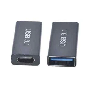 USB 3.1 A Female to USB Type -C 3.1 A Female Convertor Adapter Connector - Picture 1 of 7