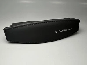 Nuevo TAG HEUER SPECTACLE Estuche Negro Suave para Gafas Gafas Gafas de Sol con Tela Cuero - Imagen 1 de 5