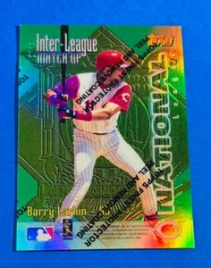 1997 Topps Inter-League Finest Refractors #ILM6 Barry Larkin & Albert Belle - Bild 1 von 2