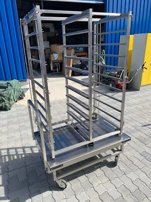 Hammerlit Zsva Shuttle Sistema per Modulkörbe Rack Con Carrello Trasporto - Immagine 1 di 4