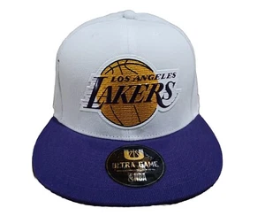 Los Angeles Lakers Ultra Game NBA Cap Snapback Textured Logo Neu - Bild 1 von 5