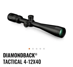 Vortex Diamondback Tactical 4-12x40 Scope & Cantilever Mount - Picture 1 of 7