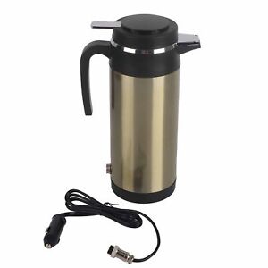 (24V)Car Electric Kettle 1200ML Stainless Steel Electric In-car Automobile Hot