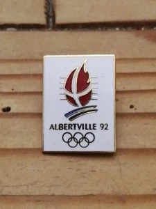 PIN'S Pins Pin Enamel 1 ALBERTVILLE 92 OLYMPIQUE Gd Model"Logo JO ALBERTVILLE" - Picture 1 of 6