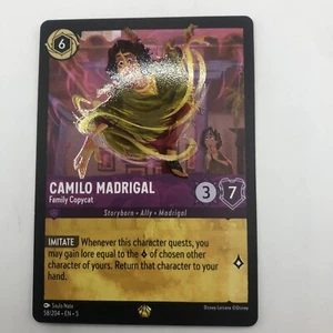 Legendary Shimmering Skies Disney Lorcana Camilo Madrigal - 58/204 - - Imagen 1 de 4