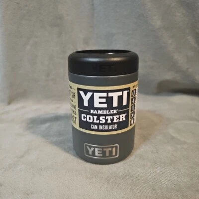 Aislador de latas YETI Rambler Colster 2.0 para latas de tamaño estándar de 12 OZ. Carbón Foto 1 de 4