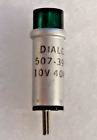 Dialco Clear Green Cartridge Lamp  10V 40Ma 507-3911 