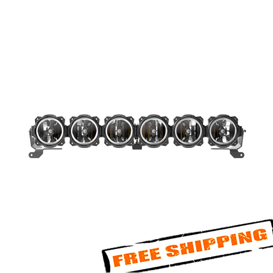 KC HiLiTES 91341 Gravity LED Pro6 39" Light Bar Kit for 2021-2024 Ford Bronco - Image 1 of 4