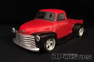 RC Body Car Drift 1:10 Chevy 51 Chevrolet Pickup Truck 1951 APlastics New Shell - Picture 1 of 12