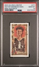 2023 Topps Allen & Ginter  Mini A&G Back # 271 Victor Wembanyama Basketball