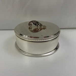Vera Wang Wedgwood Mirrored Trinket Keepsake Box - Velvet Lined - Rare Design - Picture 1 of 12