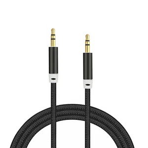 Headphone Aux Cable Audio Lead 3.5mm Jack to Jack Stereo PC Car Male 1M to 3M - Picture 1 of 7