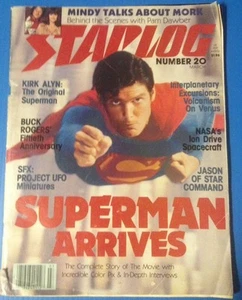 STARLOG March 1979 Superman Mork Jason Buck Rogers NASA magazine - Bild 1 von 9