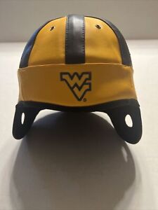 West Virginia Mountaineers 1920's Dog Ear Style Football Helmet Polyester 🏈🏈