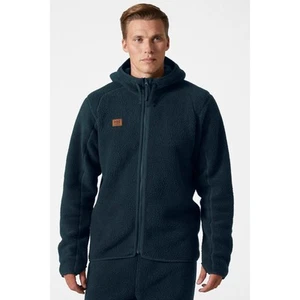 Chaqueta con capucha Helly Hansen Workwear Heritage Pile azul polar para hombre - Imagen 1 de 9