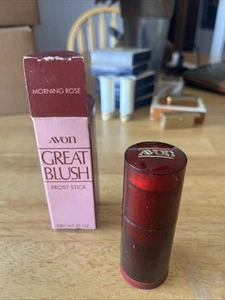 Avon Great Blush Frost Stick Shade Morning Rose Vintage - Picture 1 of 2