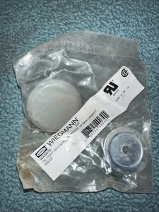 WIEGMANN WAS075, Enclosure Hole Seal, 3/4", Gray, Powder Coated, Watertight, 1pc - Picture 1 of 4