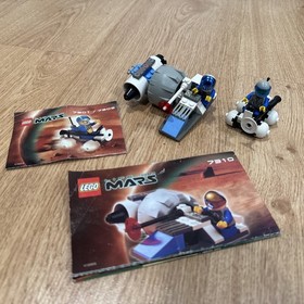 LEGO 7310 + 7309 Space Life On Mars Mono Jet 100% Complete with instructions