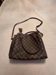 Nine West Schultertasche Handtasche Umhängetasche Damen braun  - Bild 1 von 14