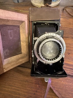 老式蔡司ikon相机折叠胶片相机 — 第 1/4 张图片