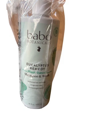 Babo Botanicals Eucalyptus Remedy Shampoo & Wash - Invigorating Eucalyptus 16 oz - Image 1 of 4