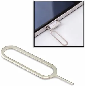 1x Sim Card Tray Removal Ejector Pin Tool Cell Phone Universal Brand New 1 Piece - Picture 1 of 4